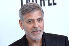 George Clooney’s three-year-old son interrupts interview