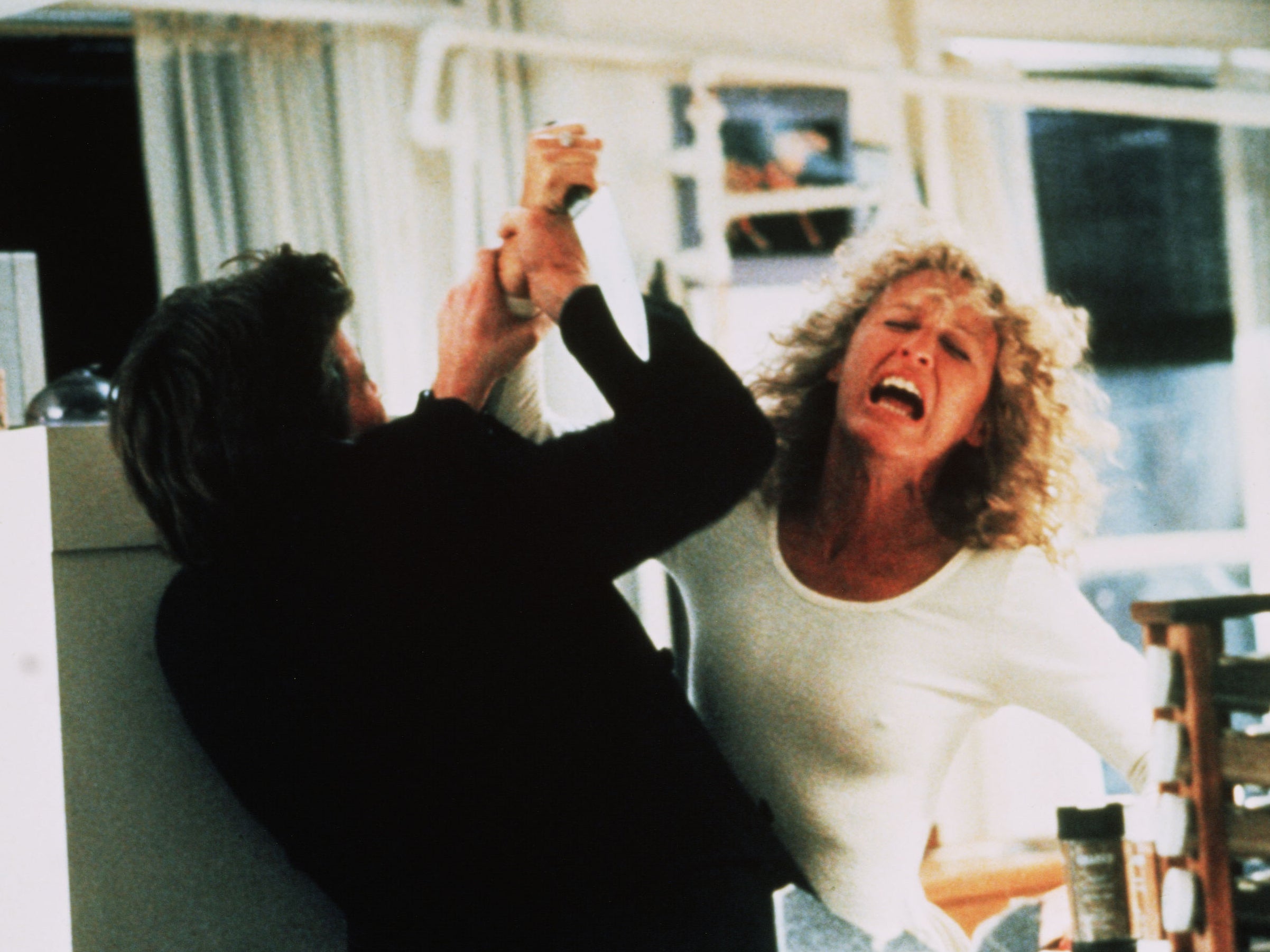 Michael Douglas and Glenn Close in ‘Fatal Attraction’