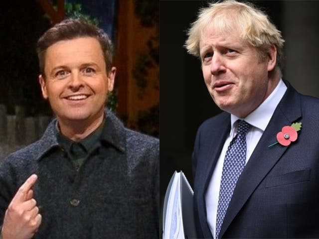 Declan Donnelly on I’m a Celebrity and Boris Johnson in November