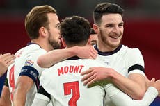 Mount and Rice explain pride after lifelong friends score for England