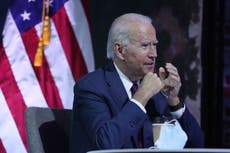 Biden says Covid stimulus package stalling because GOP fears Trump