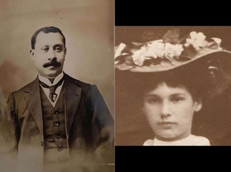 Family ancestors Charles Horatio and Edith Biden