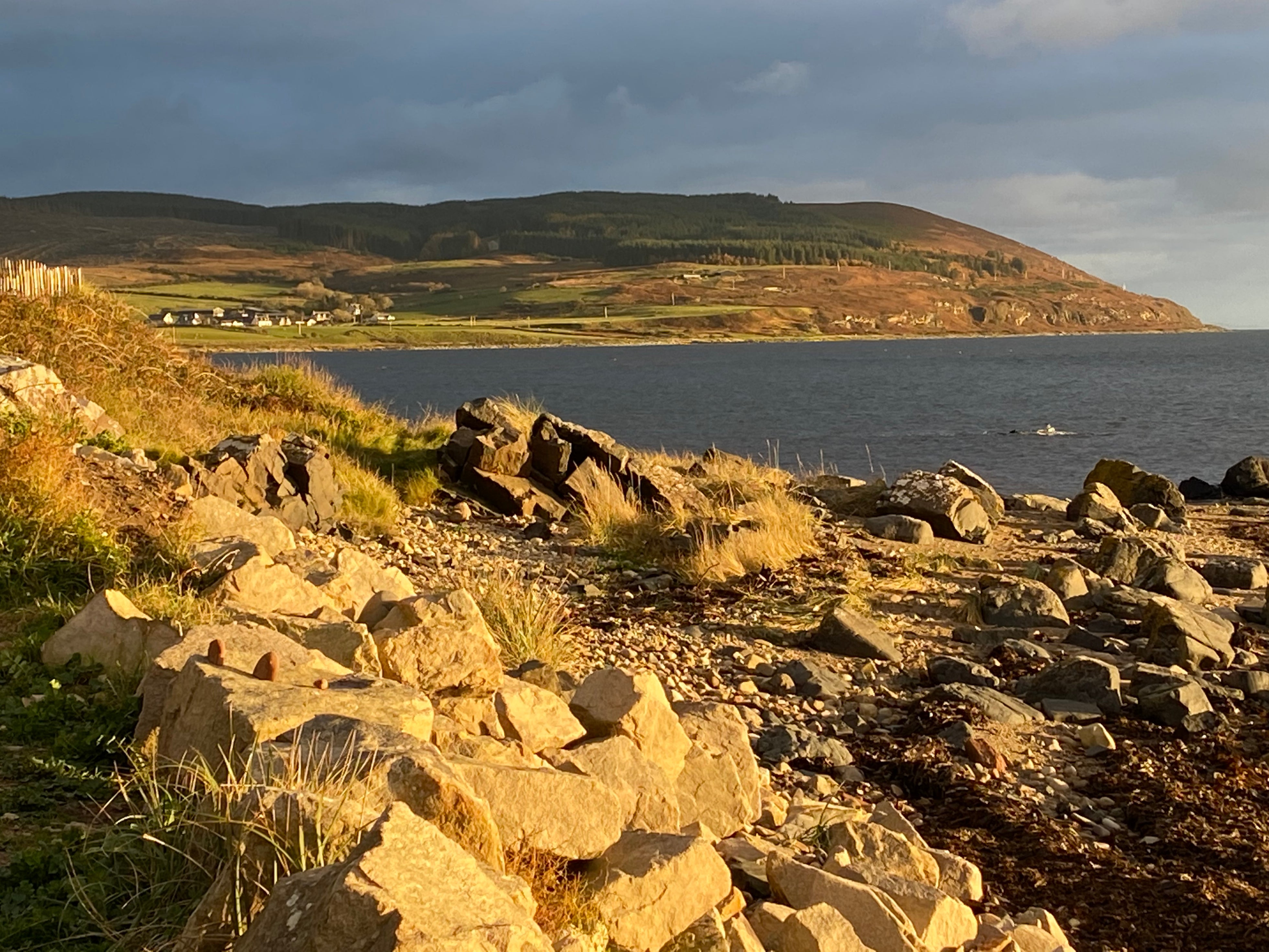 Weaving through Arran’s cinematic scenery