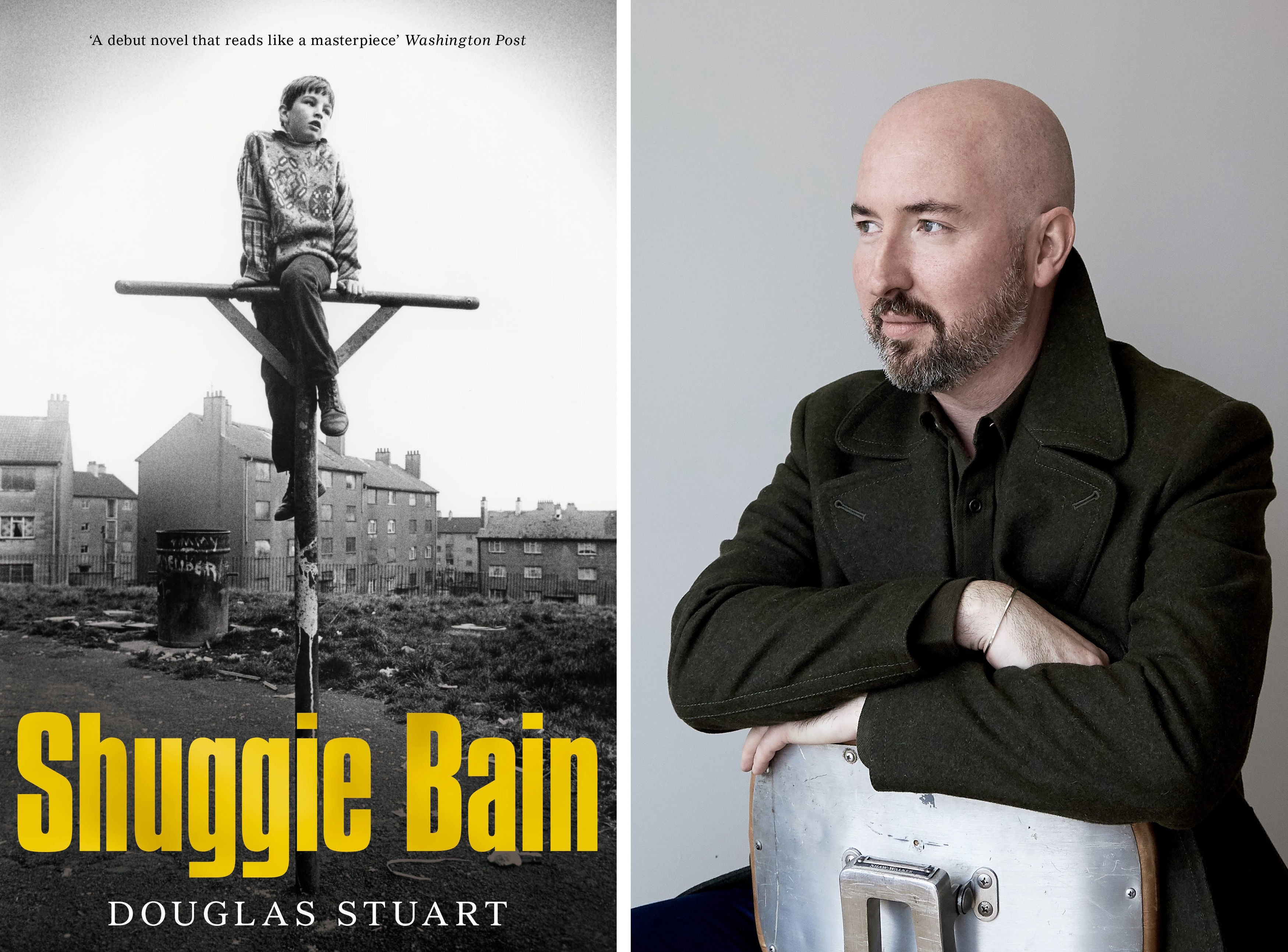 Douglas Stuart and his winning novel ‘Shuggie Bain’