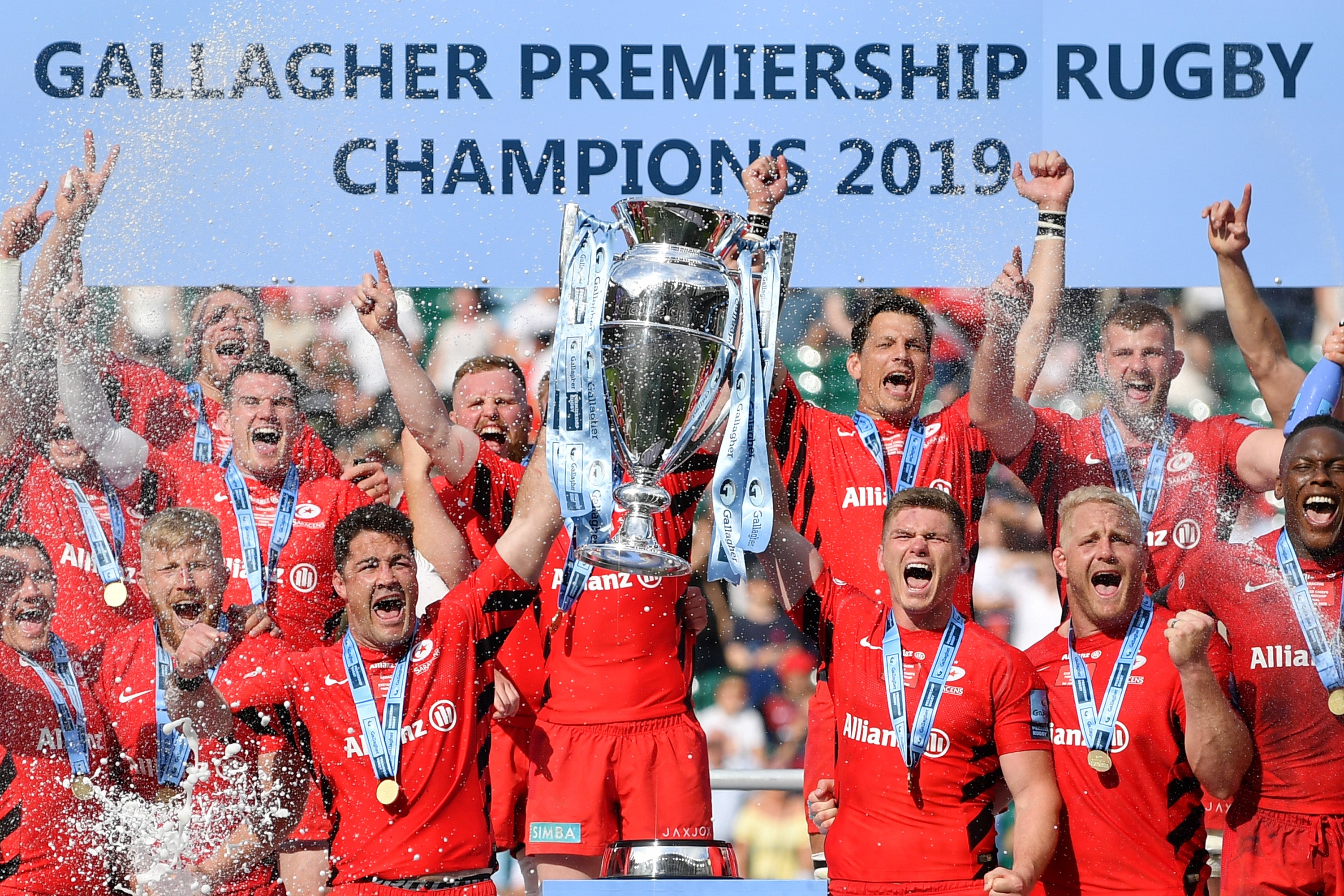 Saracens were relegated for breaching Premiership salary cap regulations