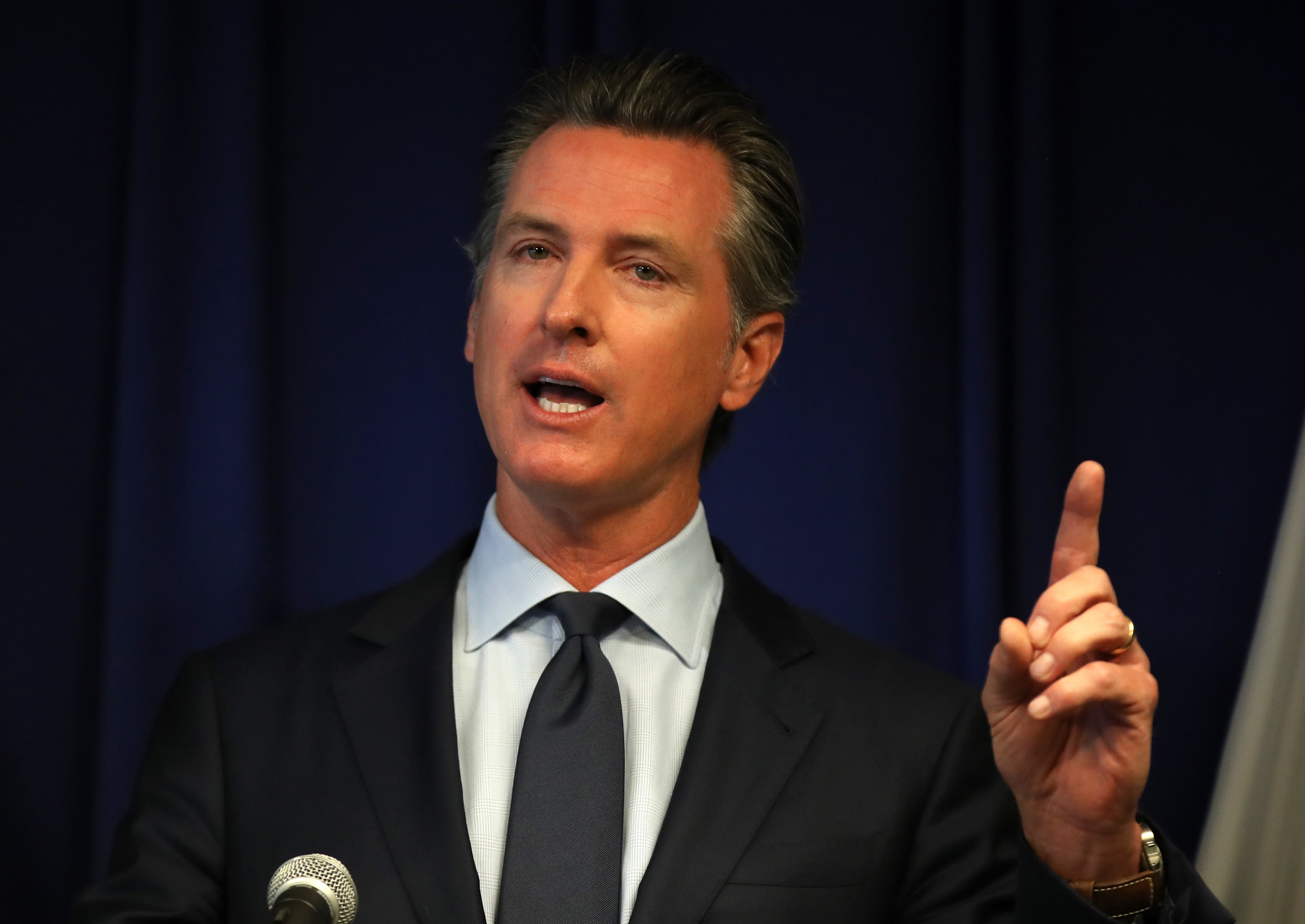 Gavin Newsom announces California Covid curfew after own party trip