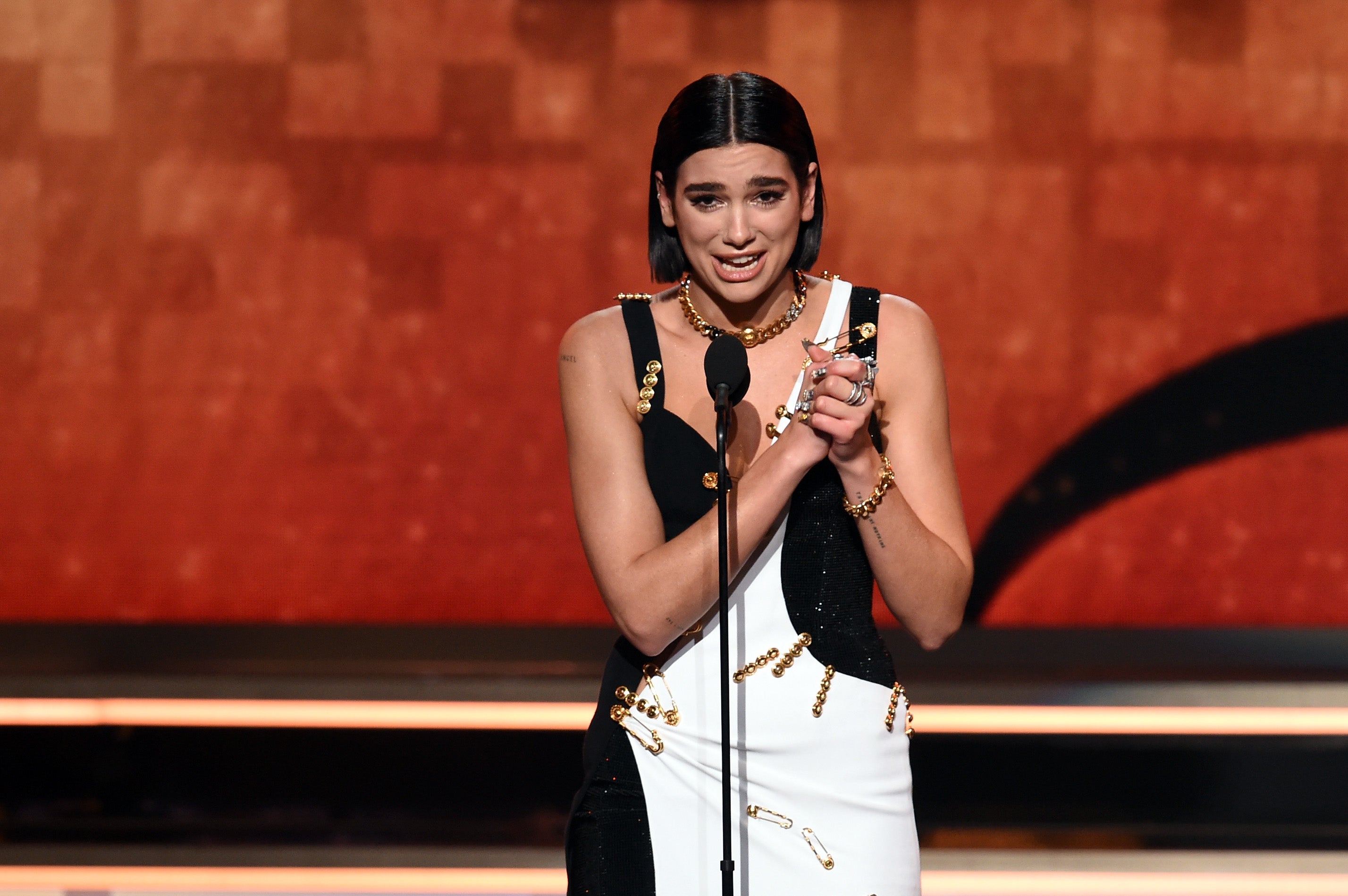 Dua Lipa at the 61st Grammy Awards