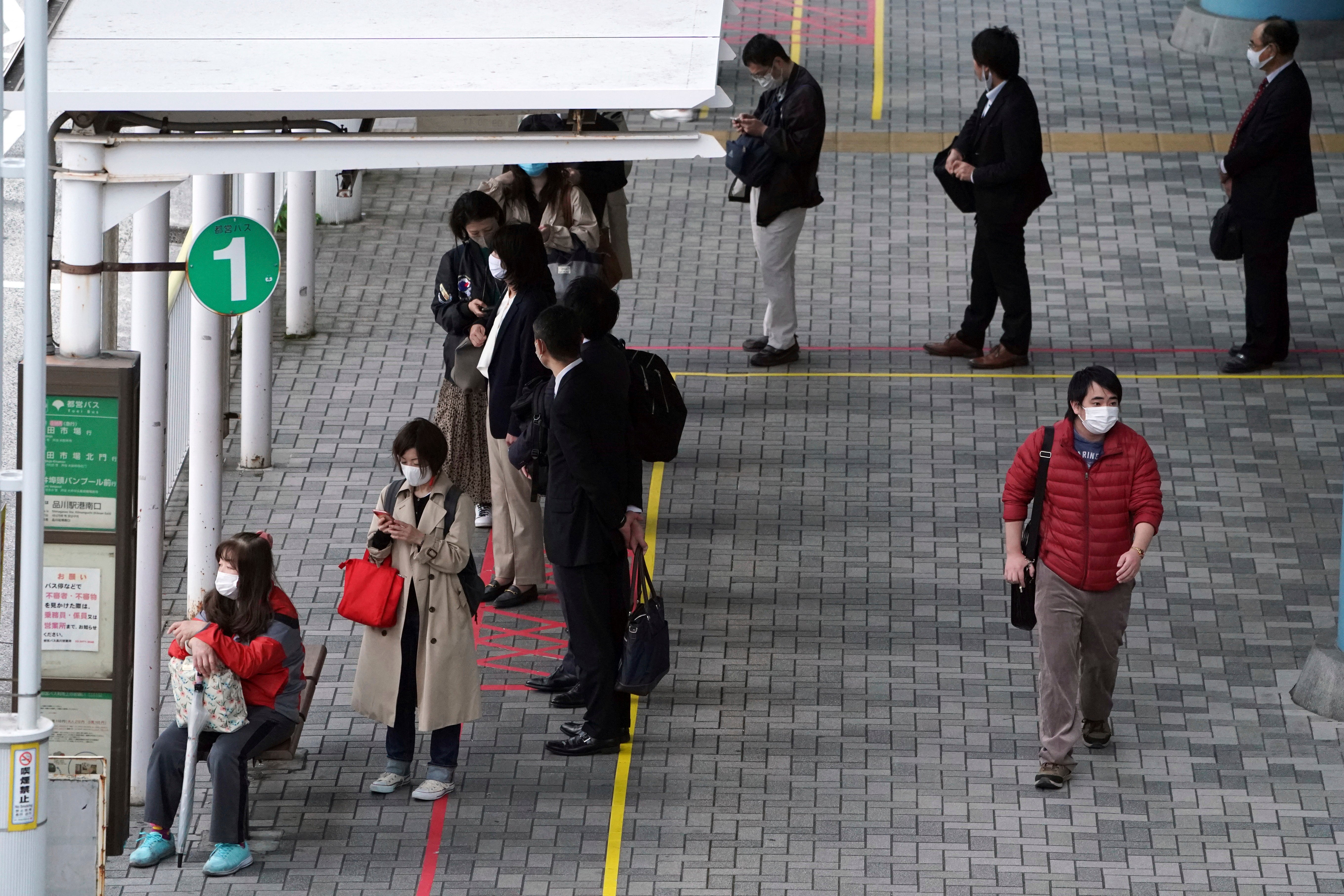 Virus Outbreak Japan Daily Life