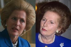 How Gillian Anderson transformed into Margaret Thatcher