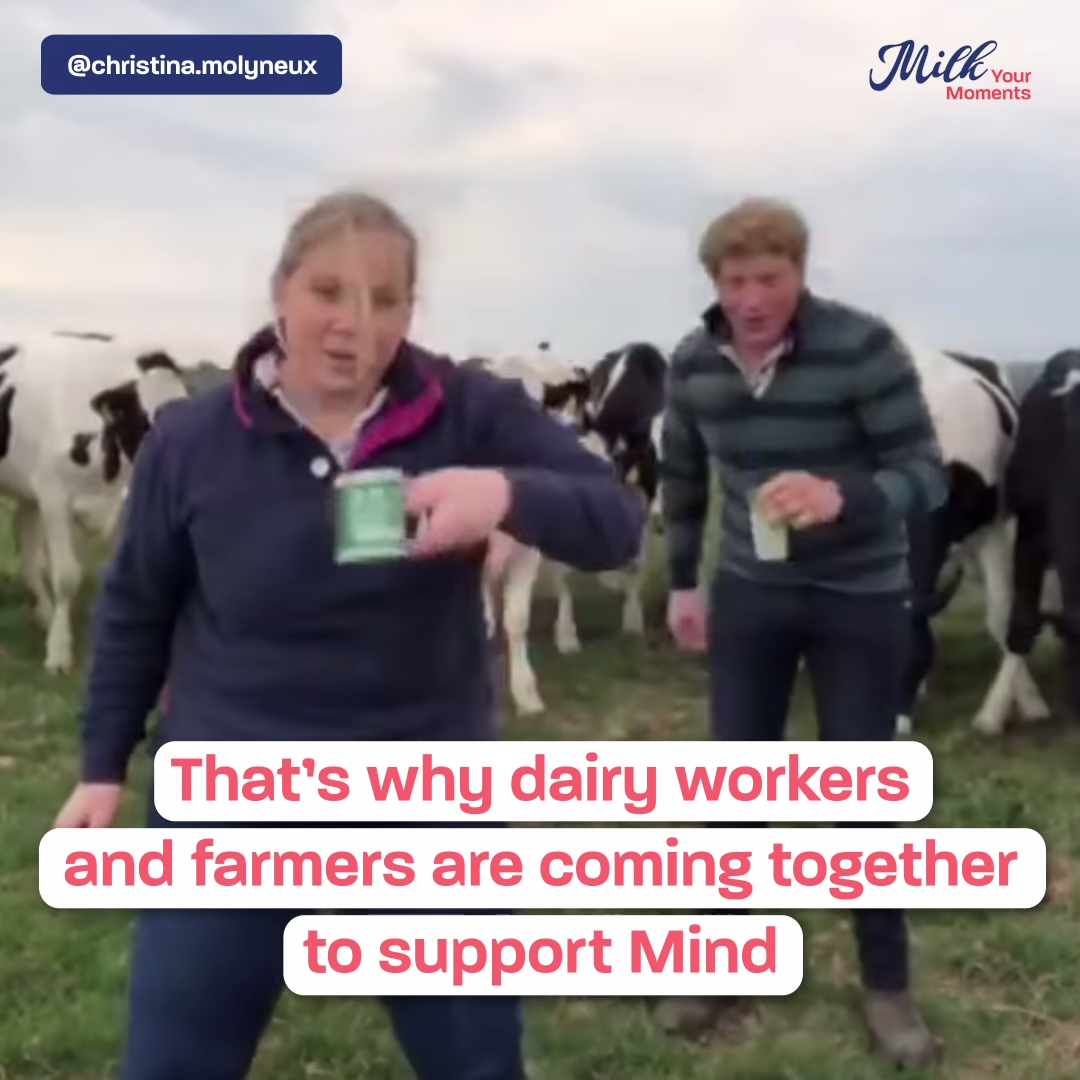 Government-funded campaign Milk Your Moments claimed milk is good for your mental health