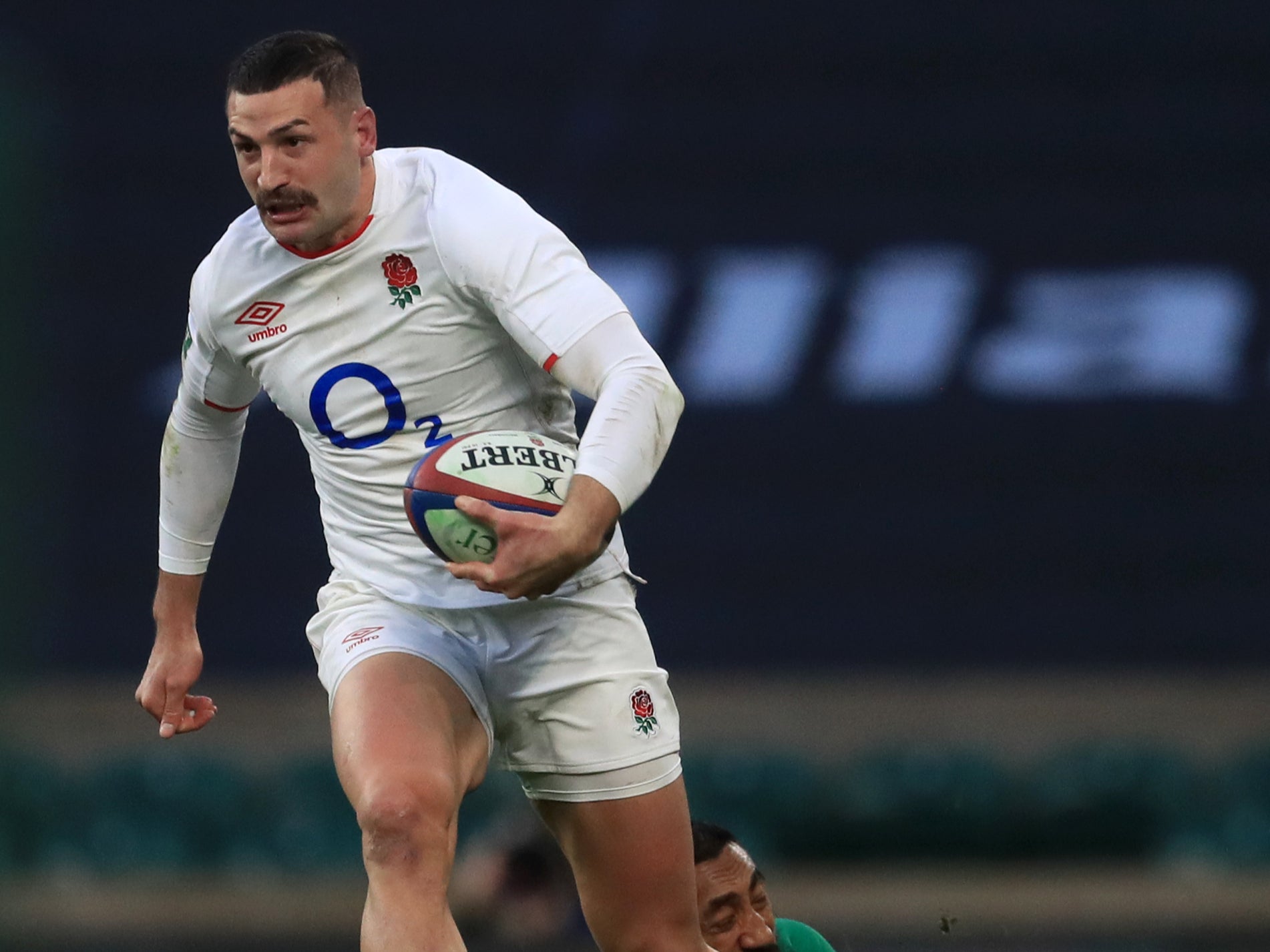 Jonny May scored twice as England defeated Ireland 18-7 in the Autumn Nations Cup