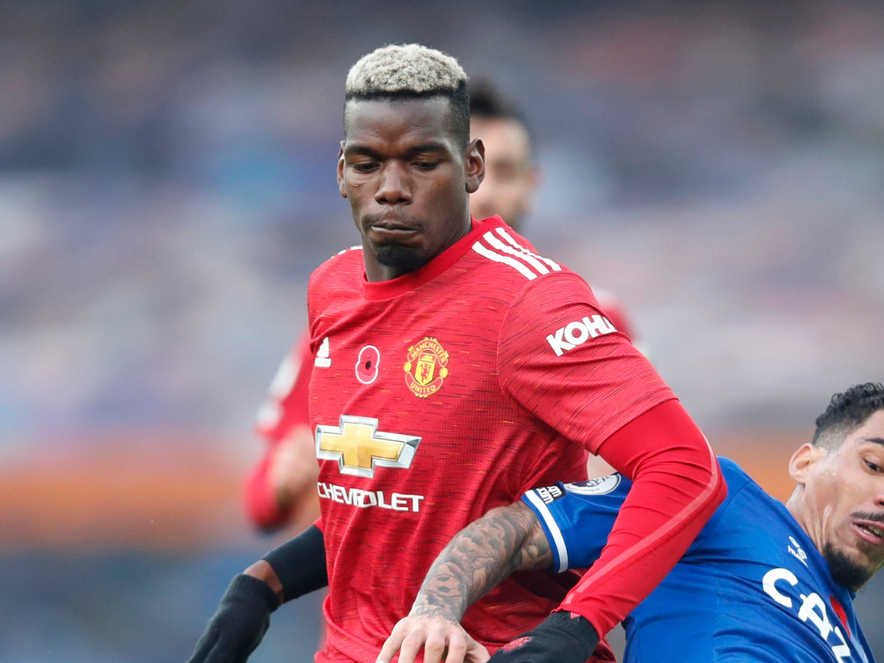 Manchester United midfielder Paul Pogba