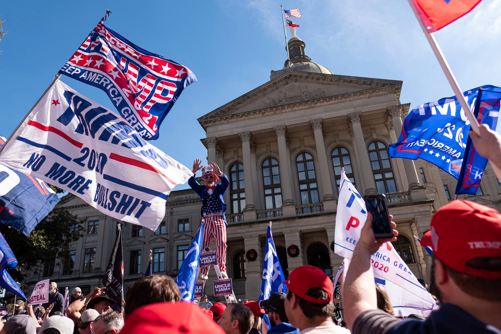 APTOPIX Trump Rally Georgia