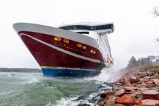 Grounded Baltic Sea ferry pulled off seabed, resumes trip