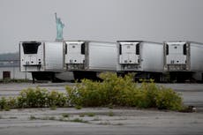 Bodies of NYC coronavirus patients still being stored in trucks