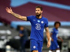 Chelsea will not block Giroud exit in transfer window, says Lampard