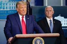 Trump takes credit for stock market bounce caused by Biden transition