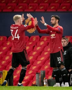 Fernandes and Van de Beek giving Solskjaer the right type of problems