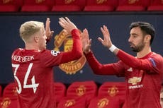Fernandes and Van de Beek giving Solskjaer the right type of problems