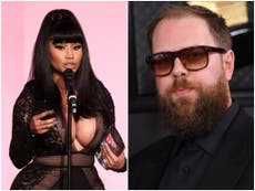 Nicki Minaj criticises Grammys for 2012 snub to ‘white man’ Bon Iver