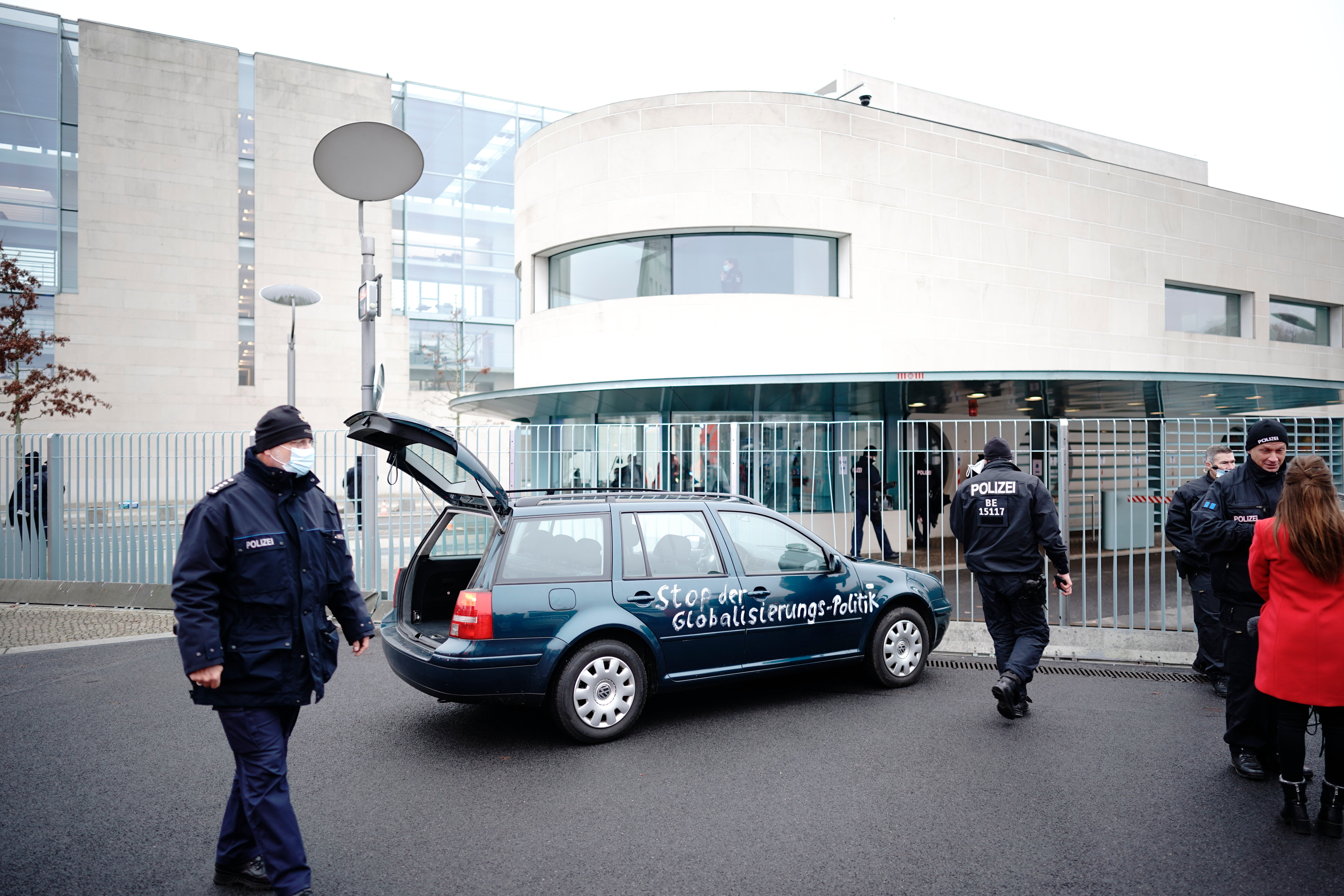 Germany Chancellery Crash