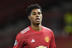 Rashford named on Football Black List after child food poverty work