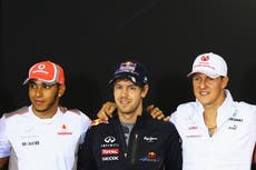 Vettel weighs in on F1’s Hamilton vs Schumacher debate