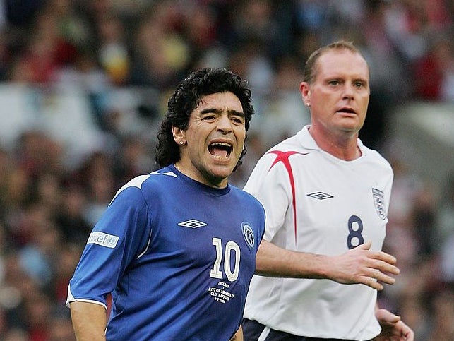 Gascoigne shares brilliant Maradona story in tribute to Argentine