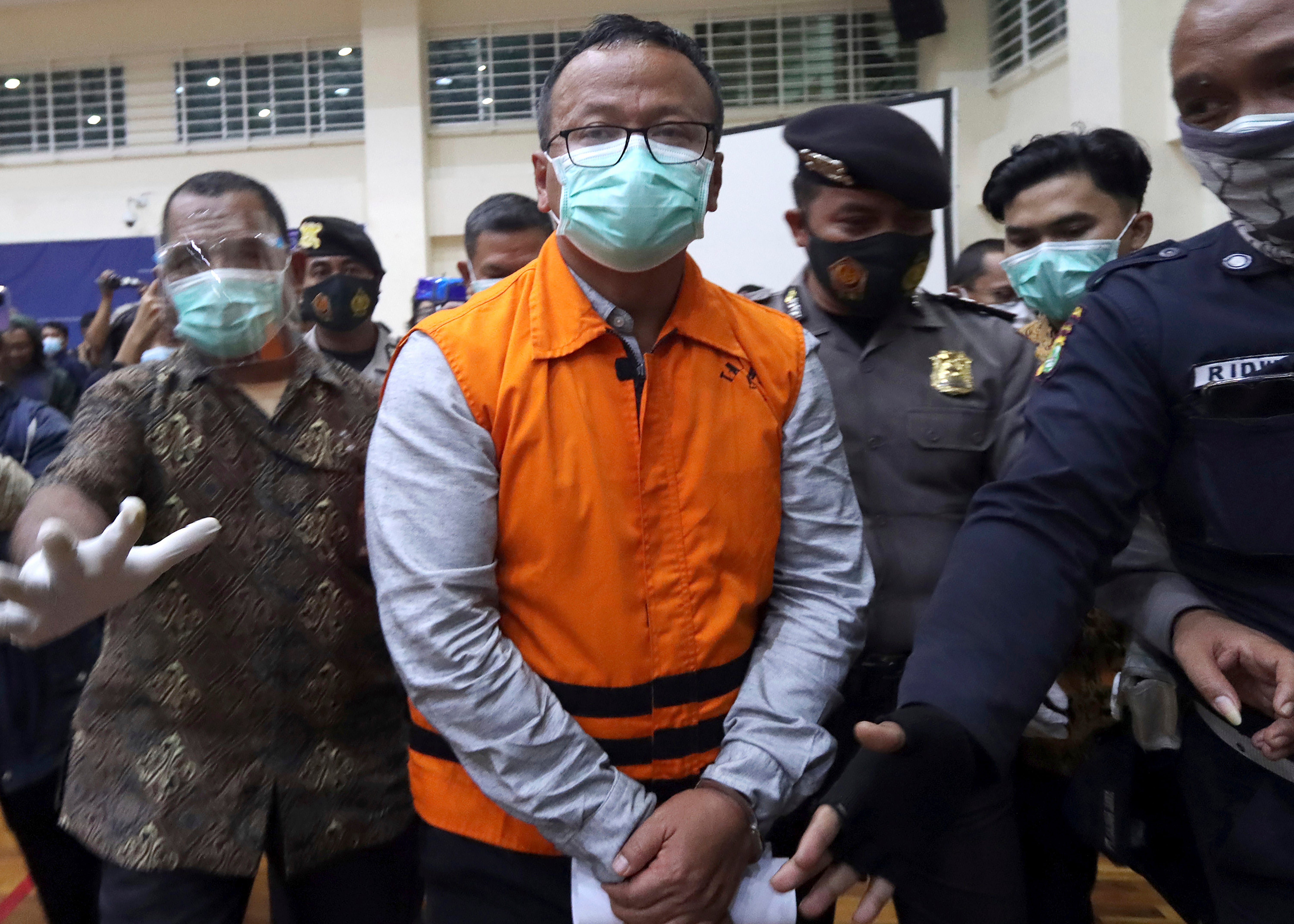 Indonesia Minister Arrested