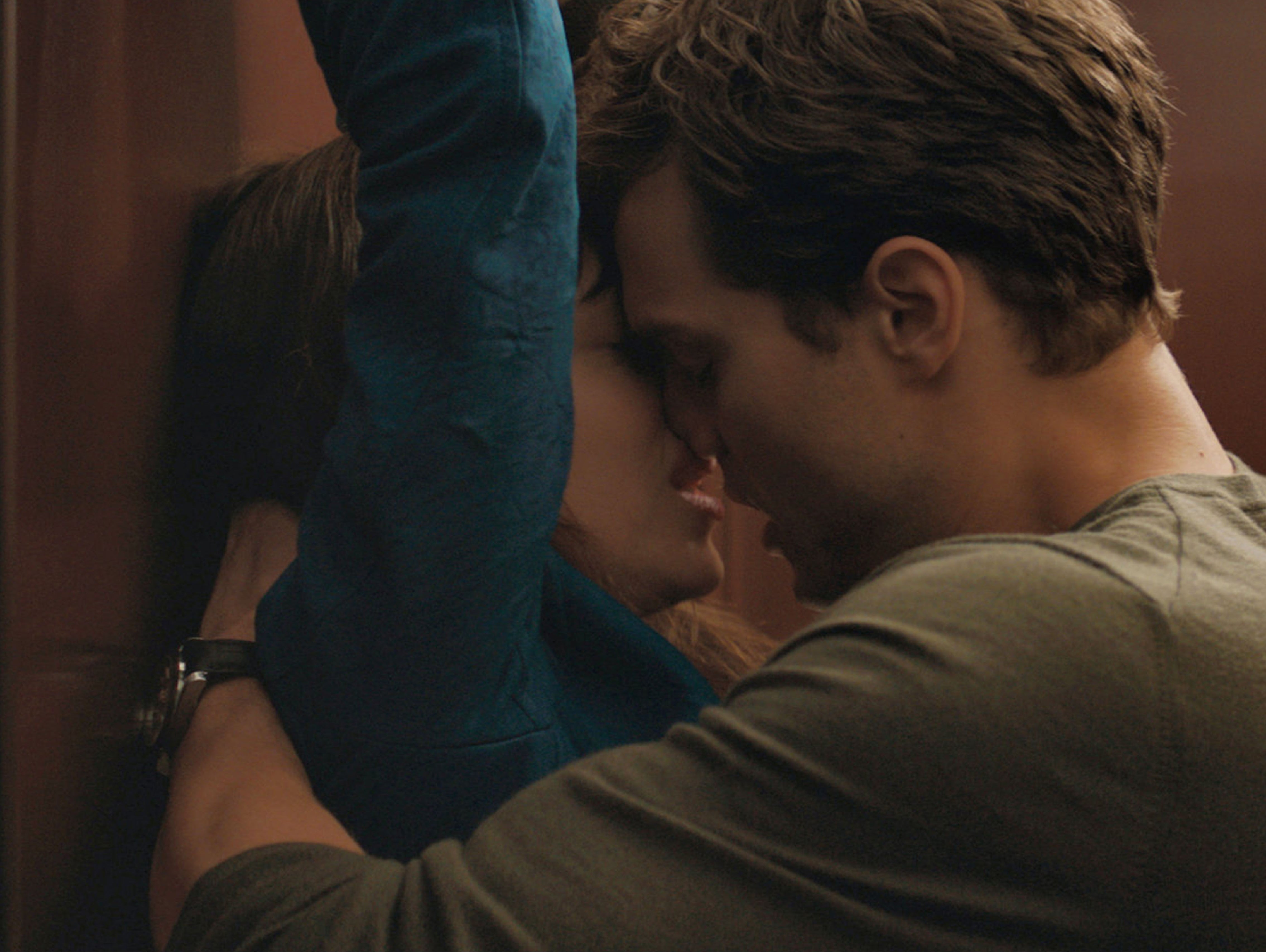 Jamie Dornan and Dakota Johnson in ‘Fifty Shades of Grey’