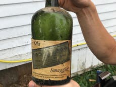 Prohibition-era alcohol bottles discovered in walls of New York home