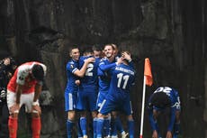 Leicester earn late draw and spot in Europa League knockout stages