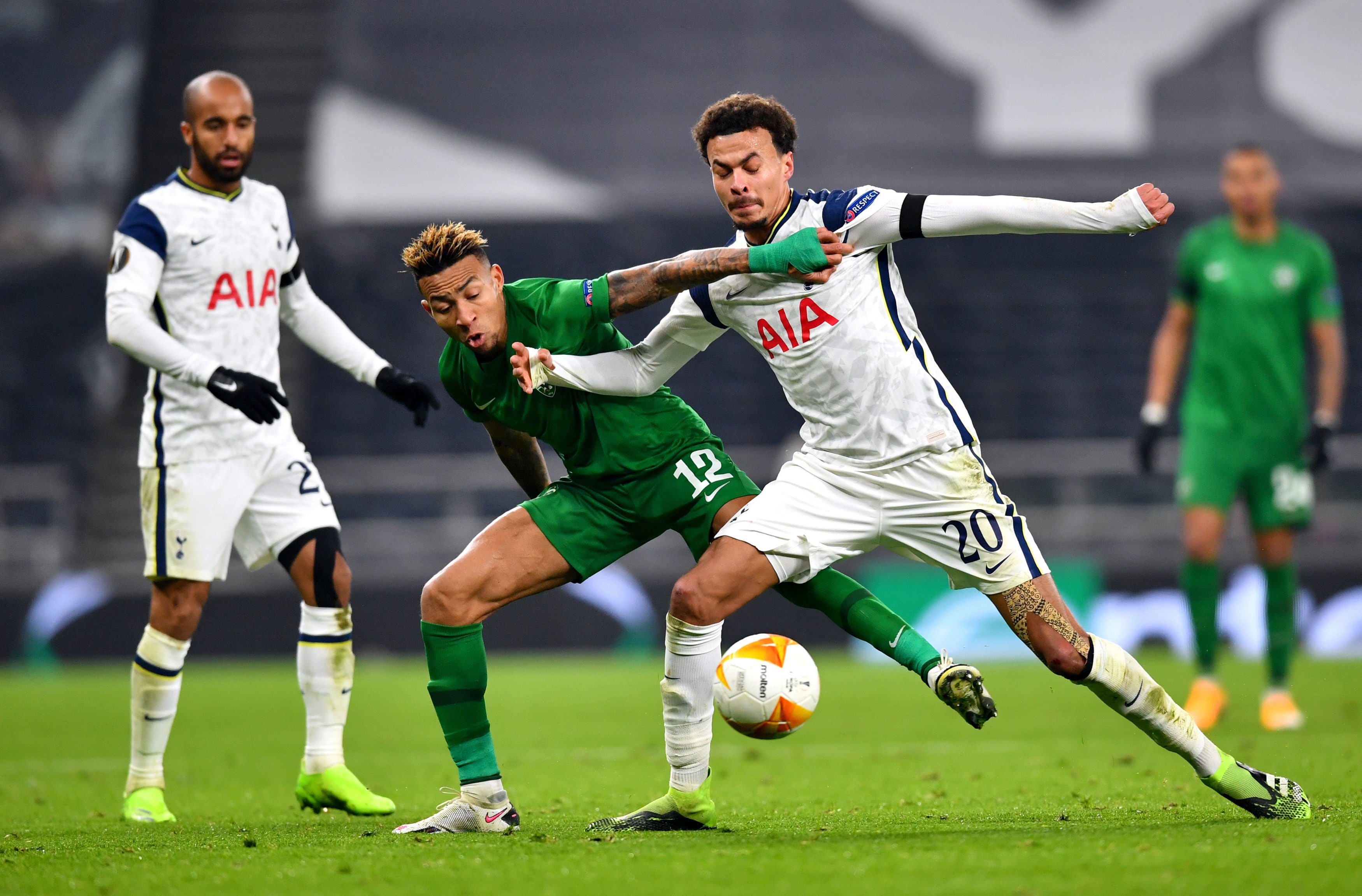 Dele Alli on the ball