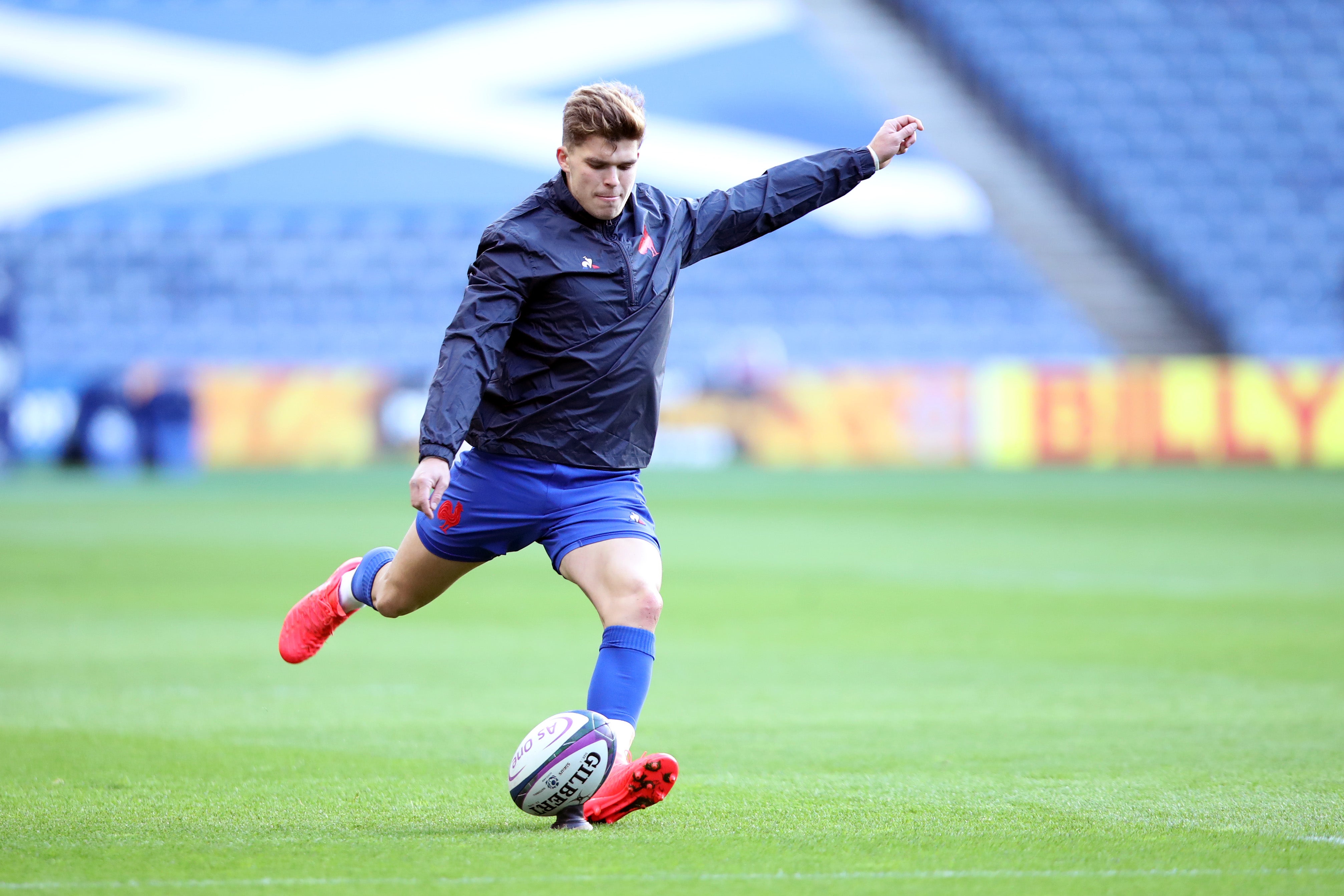 Matthieu Jalibert starts at fly-half for France against Italy