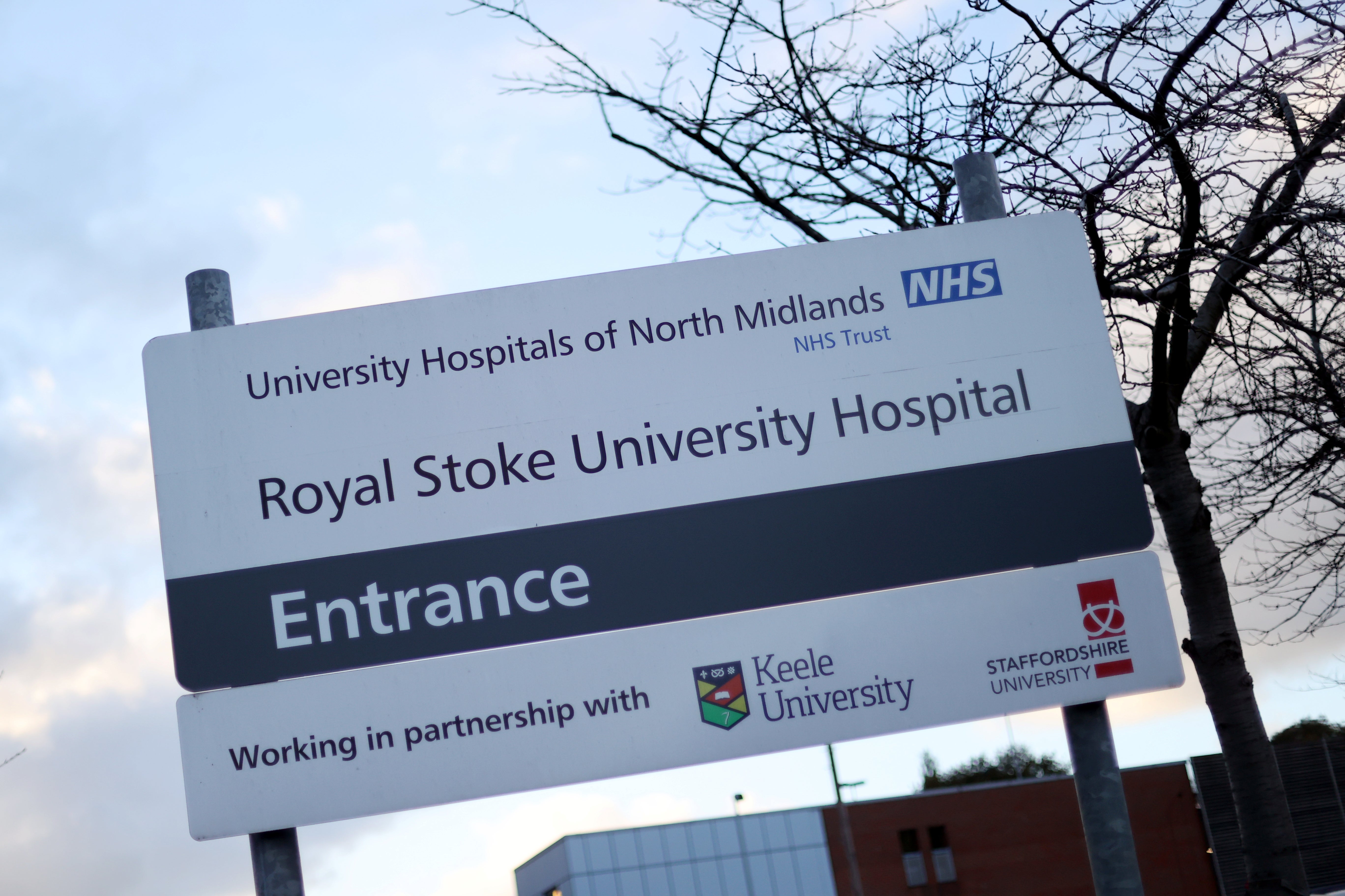 The Royal Stoke University Hospital has faced problems with patient handovers