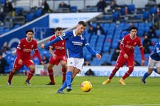 Player ratings as Brighton hold Liverpool