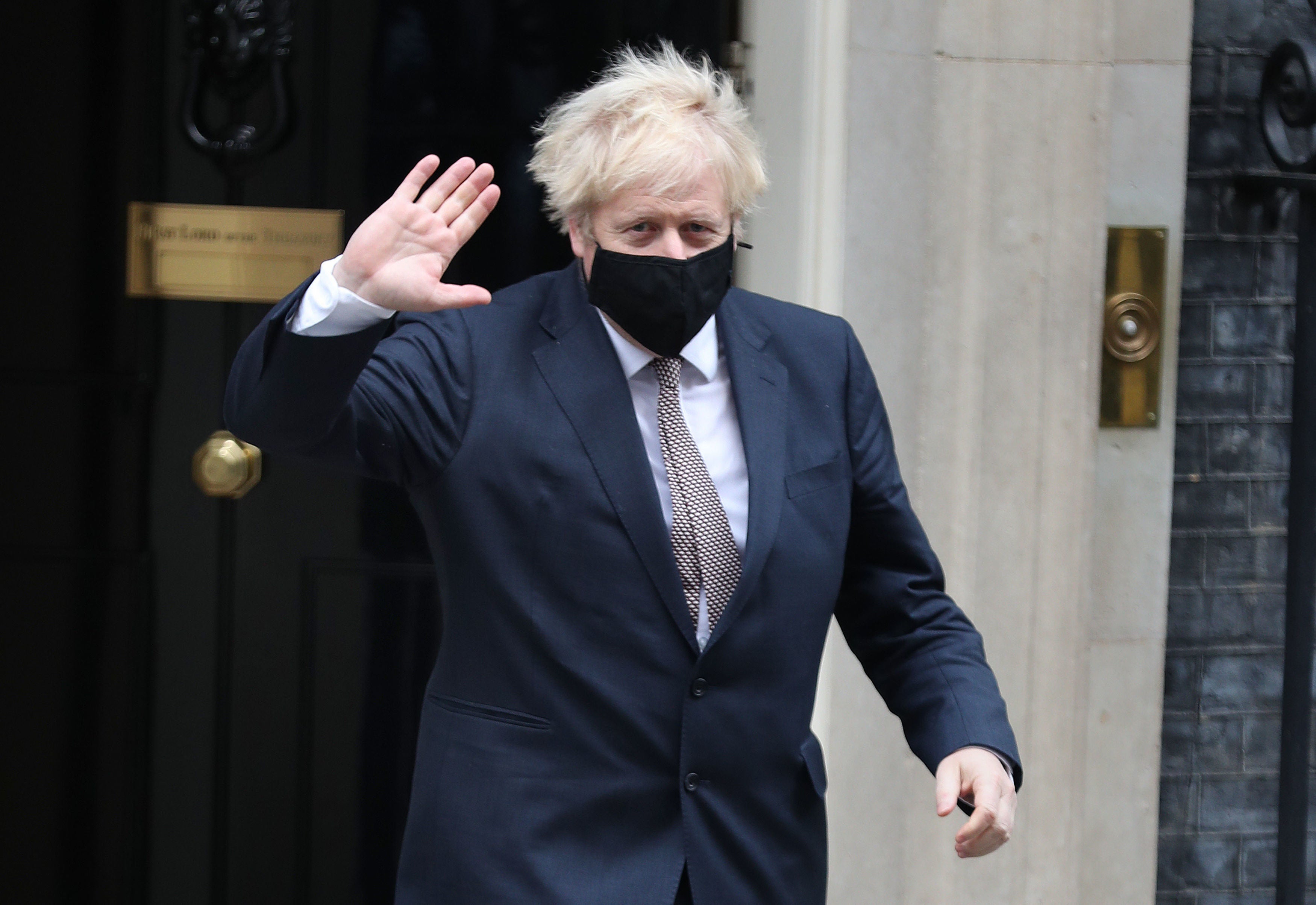 Boris Johnson at No 10