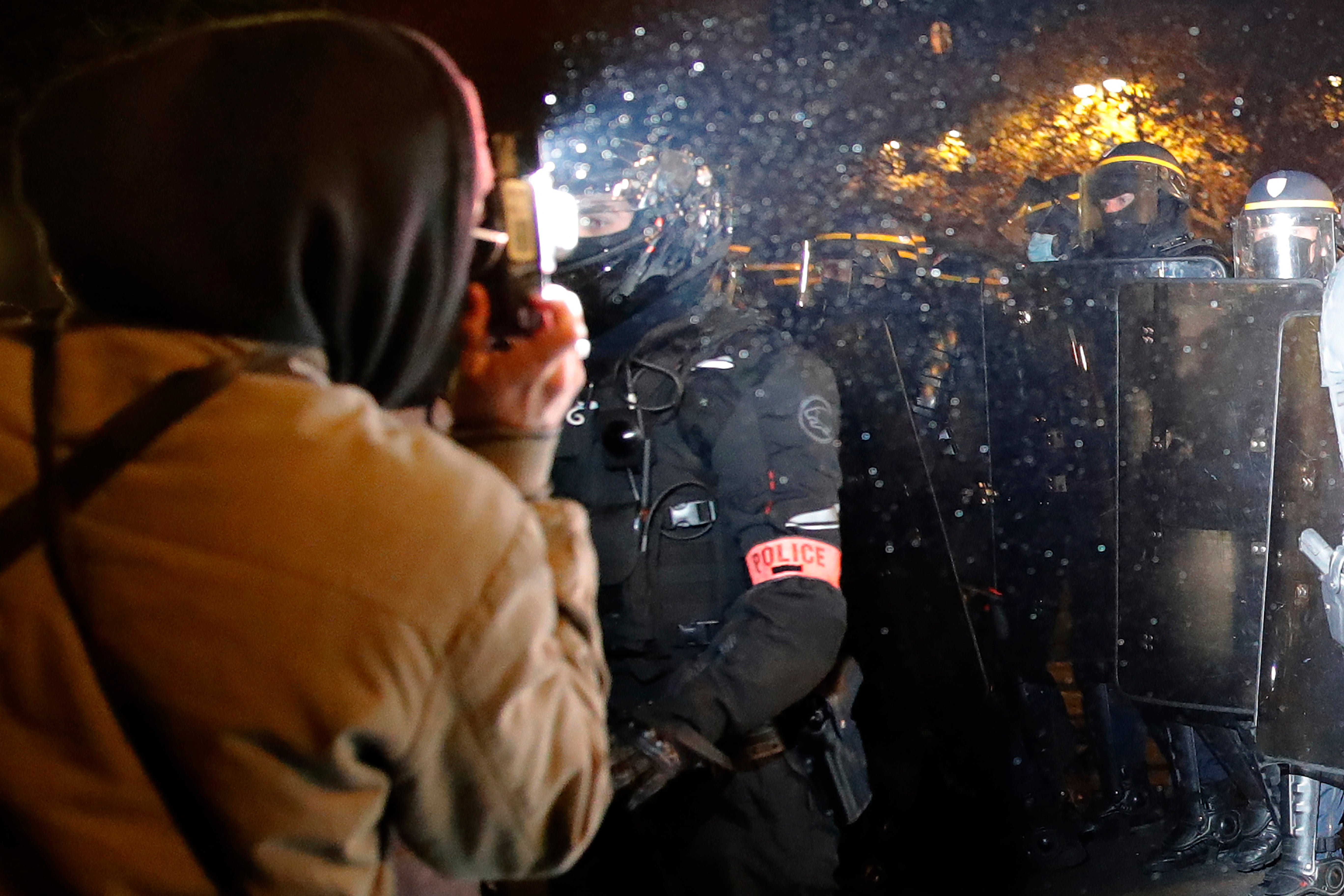 France Watching Police