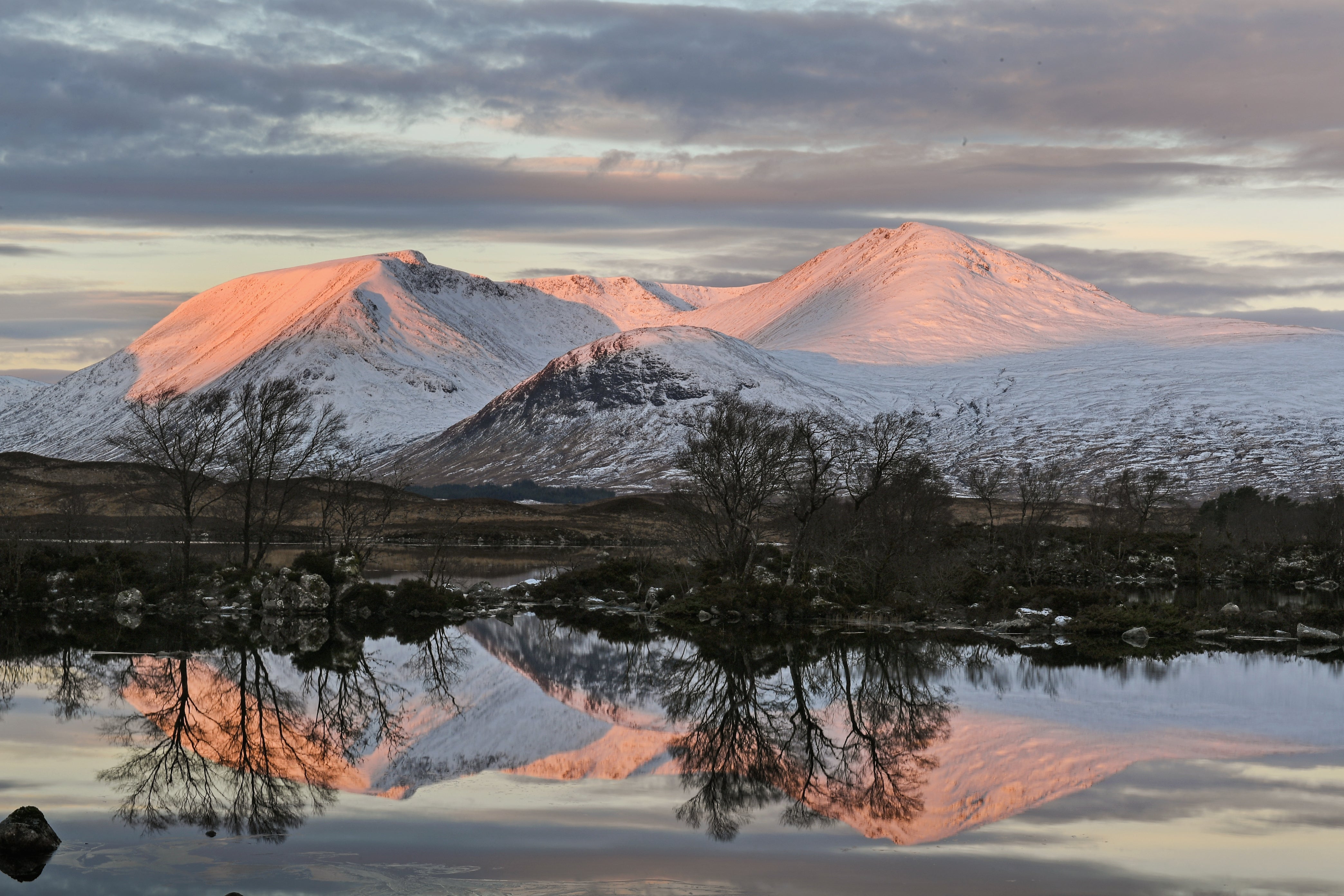 Snow in Scotland