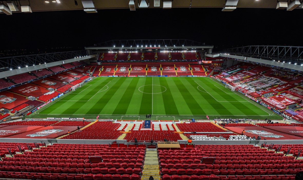 A general view of Anfield