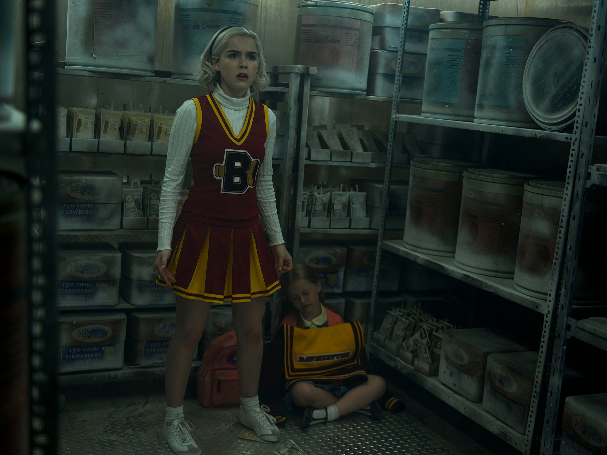 Kiernan Shipka in ‘The Chilling Adventures of Sabrina’