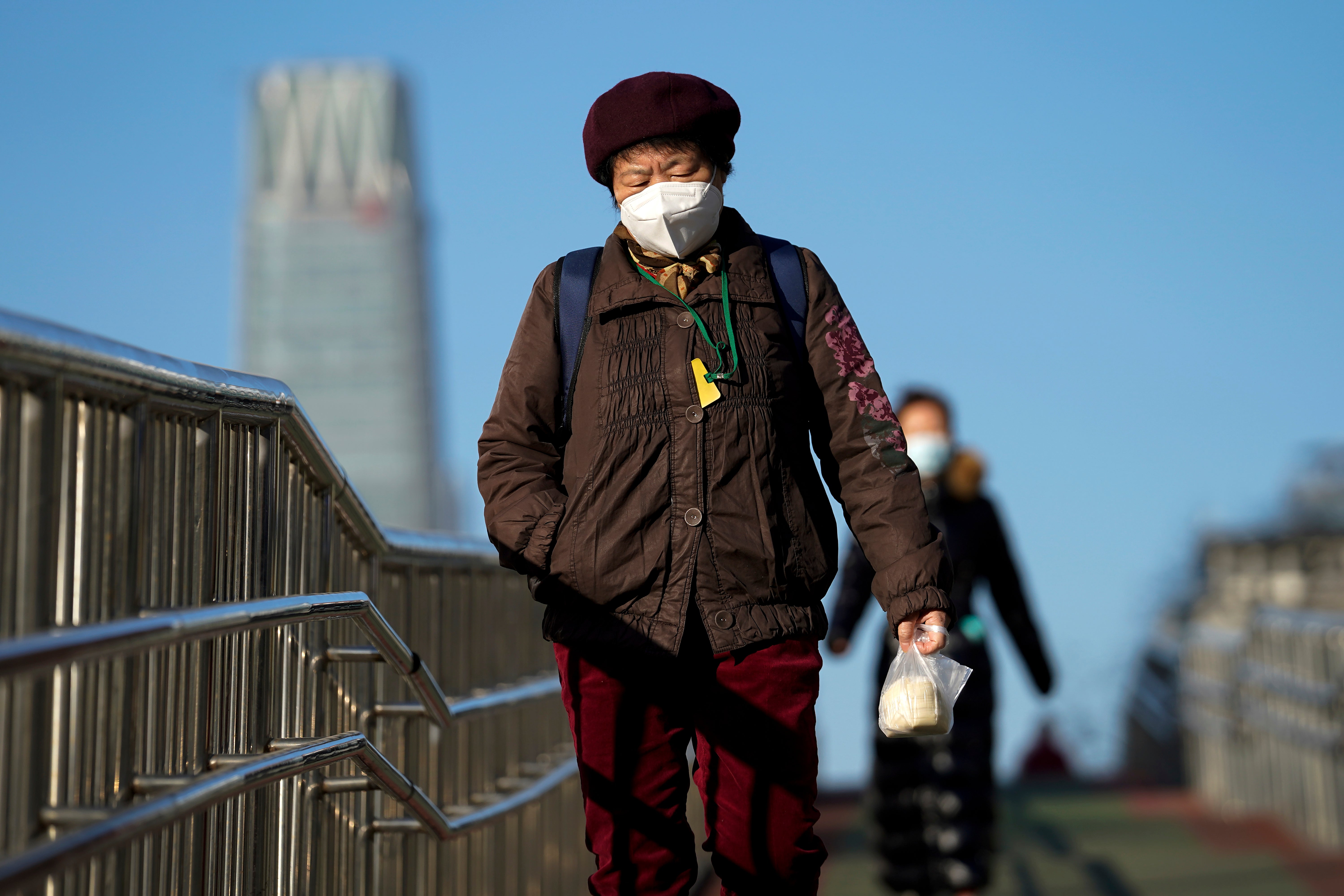 APTOPIX Virus Outbreak China Daily Life