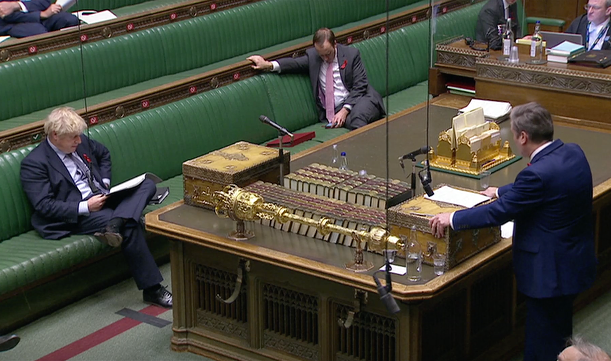 Starmer speaks in the debate on new coronavirus rules