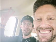 Grosjean released from hospital after horror crash in Bahrain