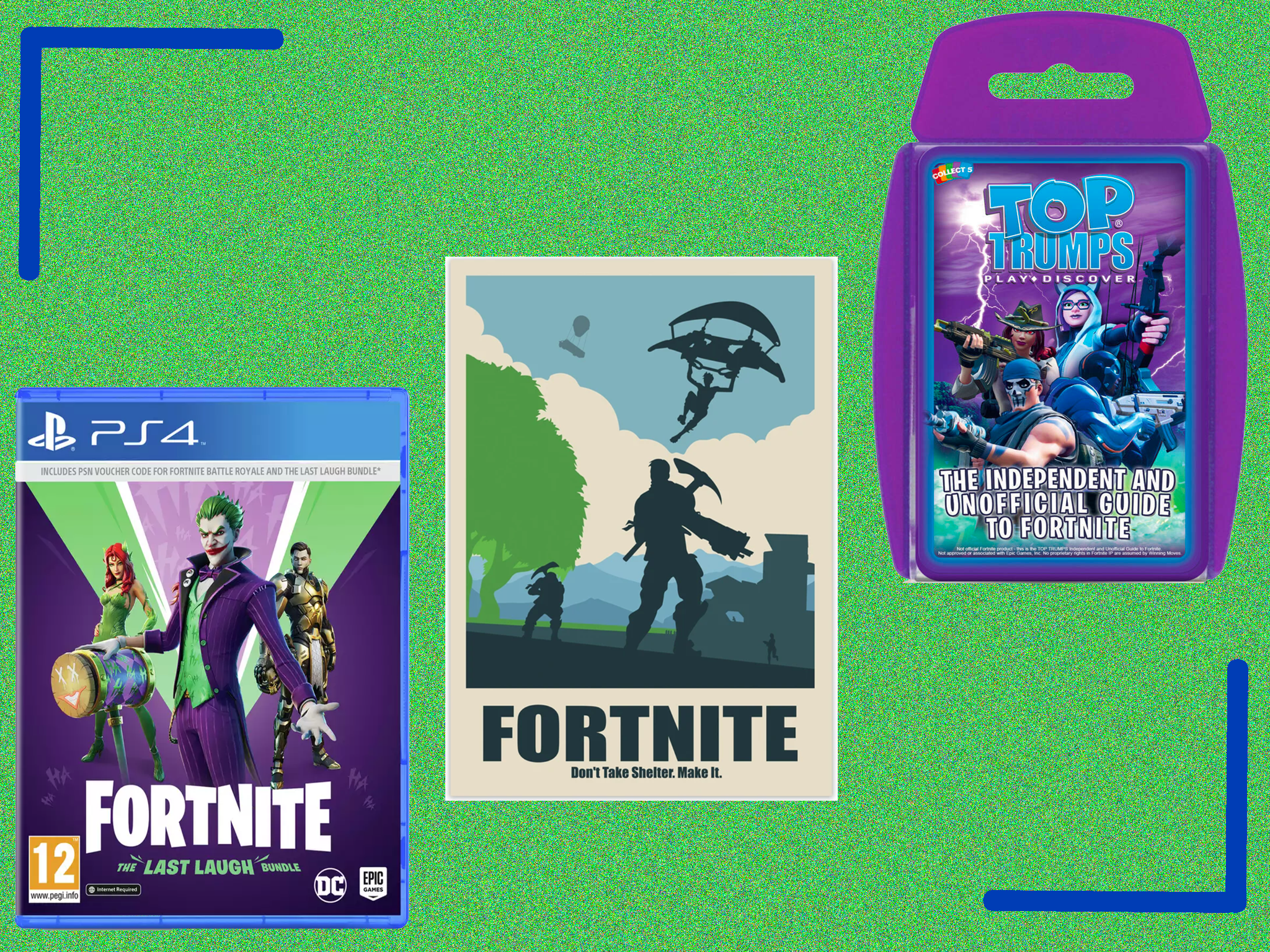 From PS4 games to prints for your home, these are bound to get Fortnite fanatics excited