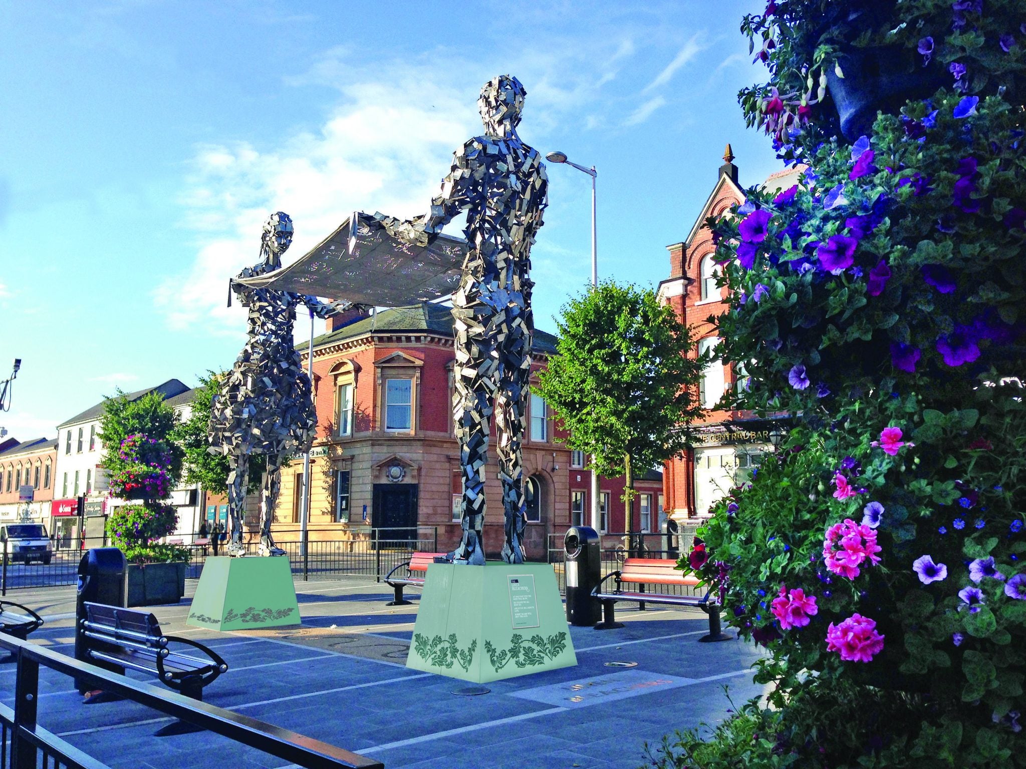 Lurgan has seen regeneration since the Troubles