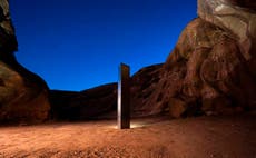 New mysterious monolith appears on top of mountain in California