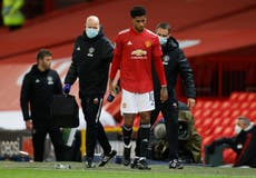 United manager Solskjaer offers Rashford injury update