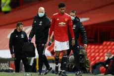 United manager Solskjaer offers Rashford injury update
