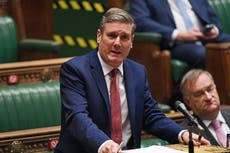 Keir Starmer laid out a damning review of Boris Johnson’s year at PMQs